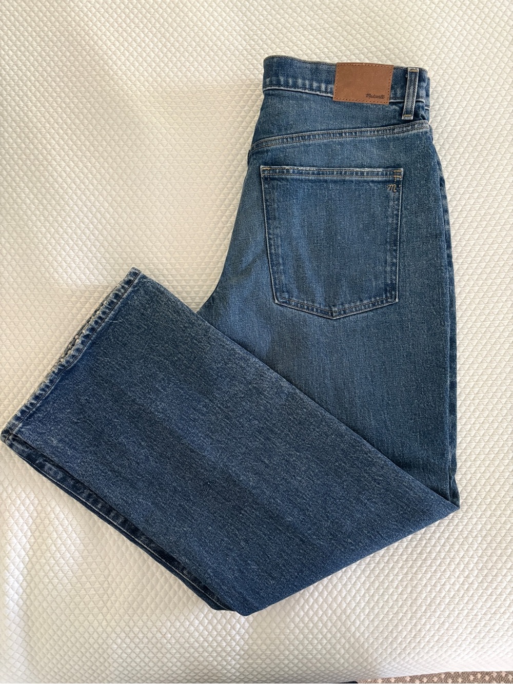 Madewell Women’s Blue Denim Bootcut Jeans